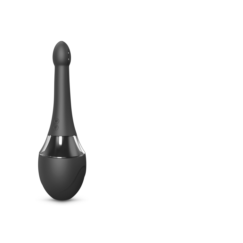 Vibromasseur mixte avec poire de lavement - Dorcel - Douche Mate Pro
