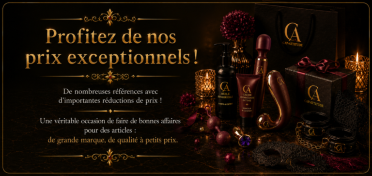 Profitez de prix exceptionnels sur lingerie et plaisirs intimes