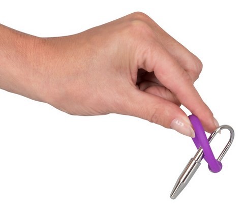 Slip avec double godemiché gonflable en latex