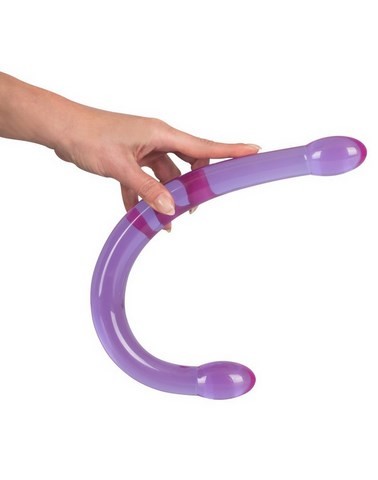 Double godemiché fin et flexible - Double Trouble