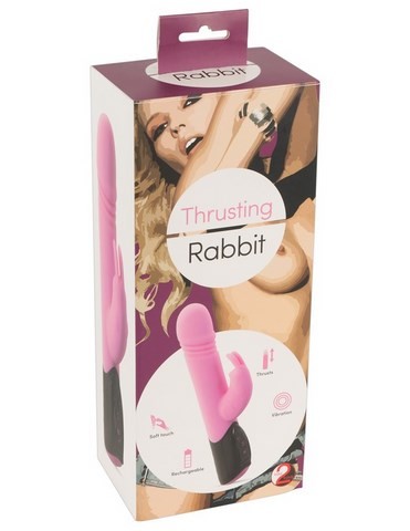 Vibromasseur Rabbit rechargeable - Thrusting Rabbit