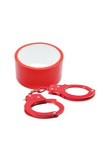 Kit menottes et ruban de bondage - BondX