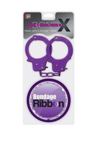 Kit menottes et ruban de bondage - BondX