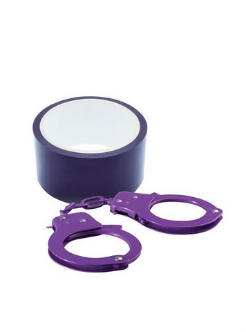 Kit menottes et ruban de bondage - BondX