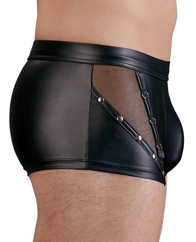 Boxer avec ouvertures voile sur les côtés