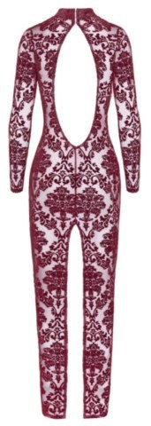 longue robe transparente de la marque Noir