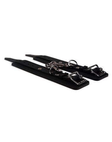 Menottes poignets en cuir avec cadenas
