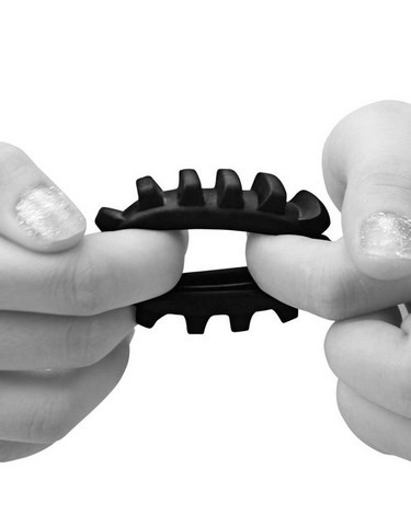 Anneau cockring extensible au relief engrenage - Power Plus