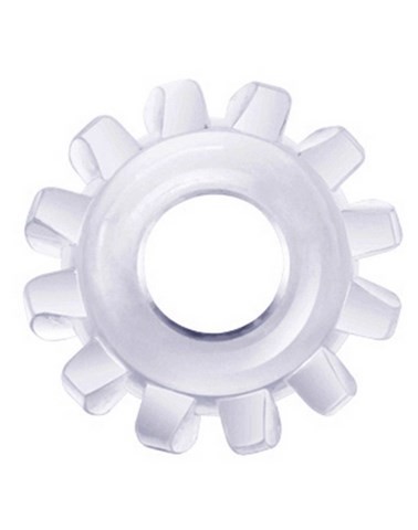 Anneau cockring extensible au relief engrenage - Power Plus