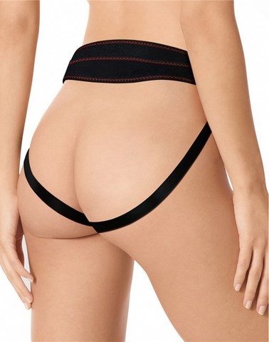 Godemiché ceinture réaliste avec testicules - Lovetoy - Ingen