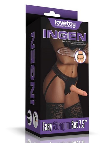 Godemiché ceinture réaliste - Lovetoy - Ingen