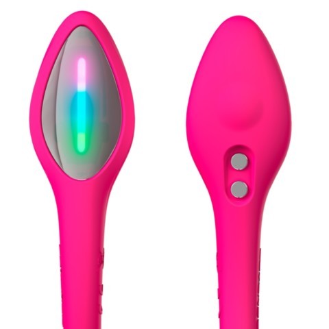 Oeuf vibrant connecté avec LED multicolores Lush Mini Lovense