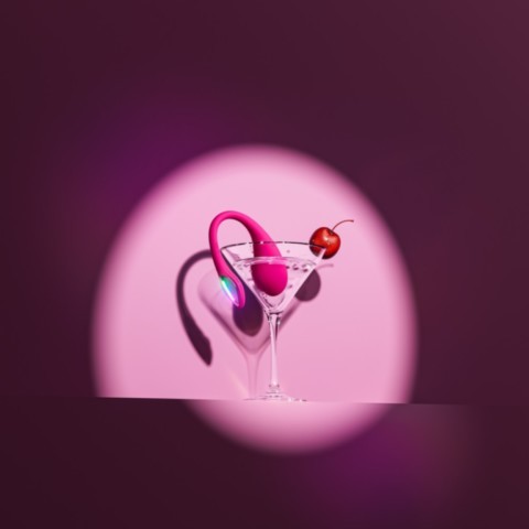 Oeuf vibrant connecté avec LED multicolores Lush Mini Lovense