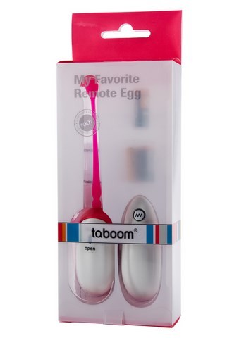 Oeuf vibrant à commande à distance Taboom