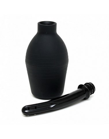 Poire de lavement caoutchouc à insert souple