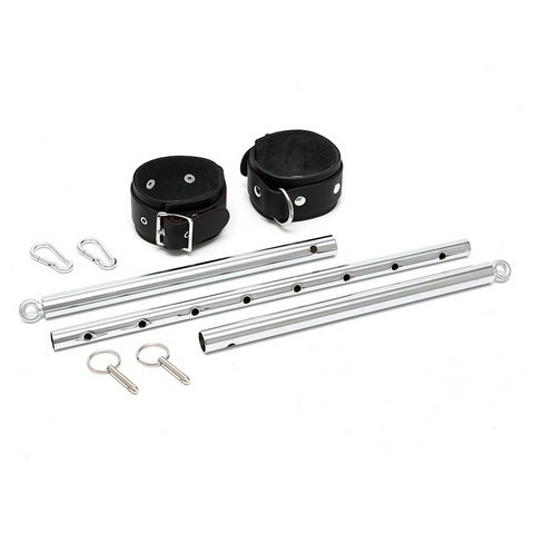 Menottes chevilles et barre d'écartement