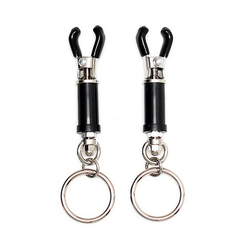 Pinces tétons à vis de serrage