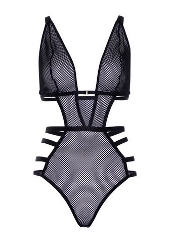 leg avenue 89258 Body string en résille aux brides élastiques