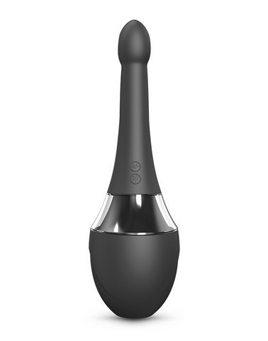 Vibromasseur mixte avec poire de lavement - Dorcel - Douche Mate Pro
