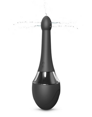 Vibromasseur mixte avec poire de lavement - Dorcel - Douche Mate Pro