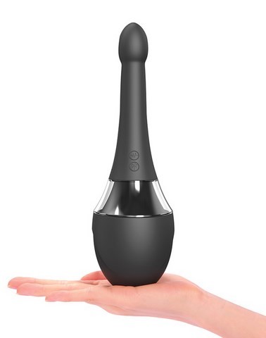Vibromasseur mixte avec poire de lavement - Dorcel - Douche Mate Pro