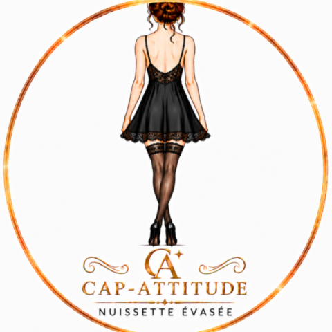 Nuisette évasée femme à coupe fluide et élégante offrant une grande aisance.