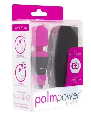 Micro stimulateur wand de massage - Palm Power Pocket