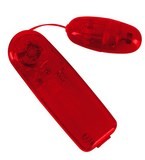 Oeuf vibrant vibrating bullet in red