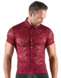 chemise homme en dentelle florale